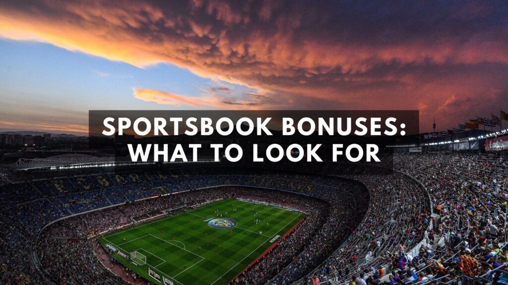 sportsbook bonuses: what to look for