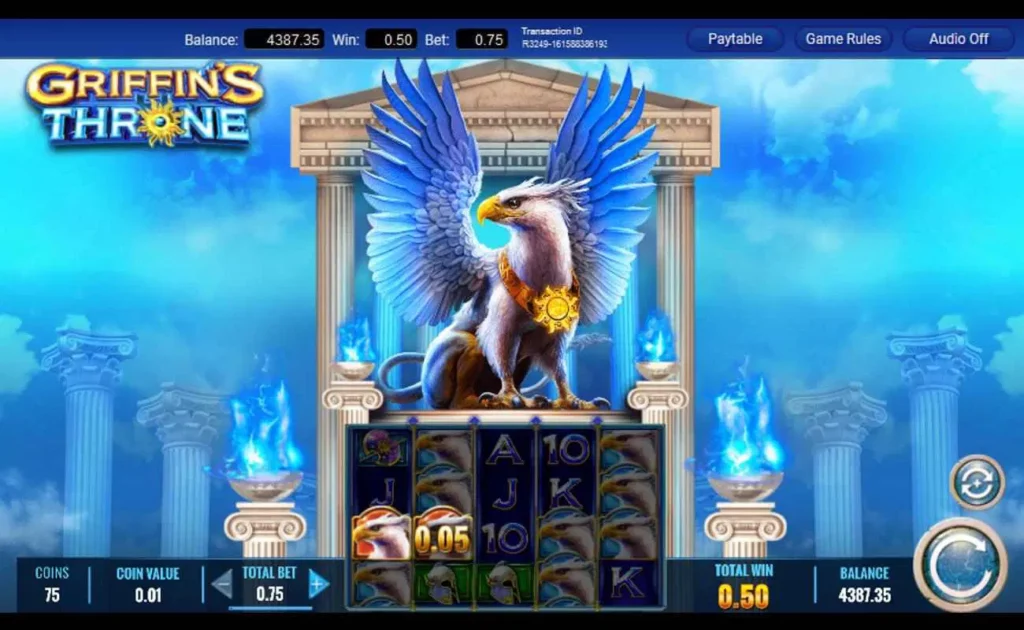 Griffin's Throne Slot Machine free games