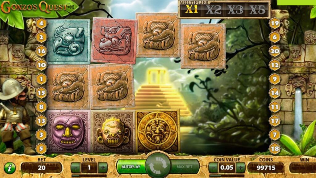Gonzo's Quest Slot review: game reels and multipliers